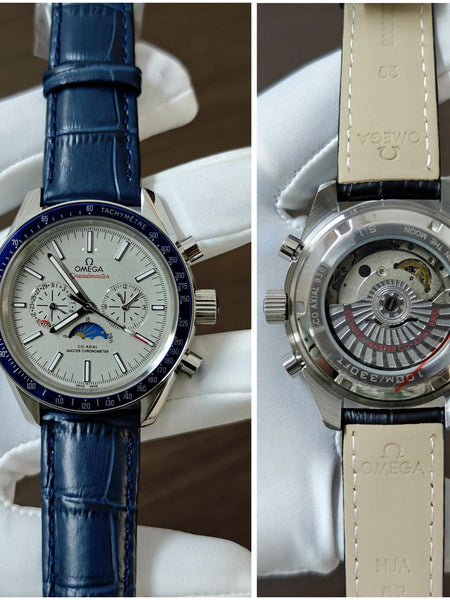 OMEGA Moonphase Co‑Axial Master Chronometer Moonphase Chronograph