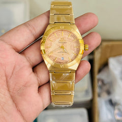 Omega Constellation 41 Green