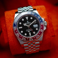 ROLEX GMT-Master II 40mm Black Dial Blue/Red