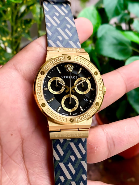 VERSACE Greca Logo Monogram Premium Store Article