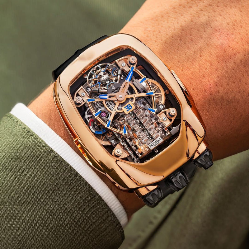 Jacob & Co. Bugatti Chiron Rosegold