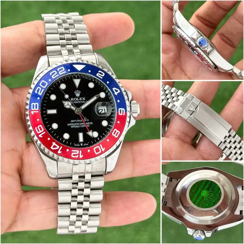 ROLEX GMT-Master II 40mm Black Dial Blue/Red