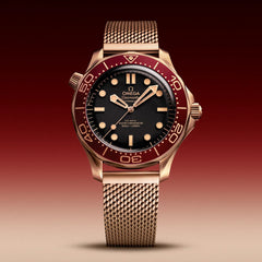 Omega SeaMaster Automatic | Bronze On Gold Premium With Extra Strap