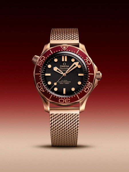 Omega SeaMaster Automatic | Bronze On Gold Premium With Extra Strap