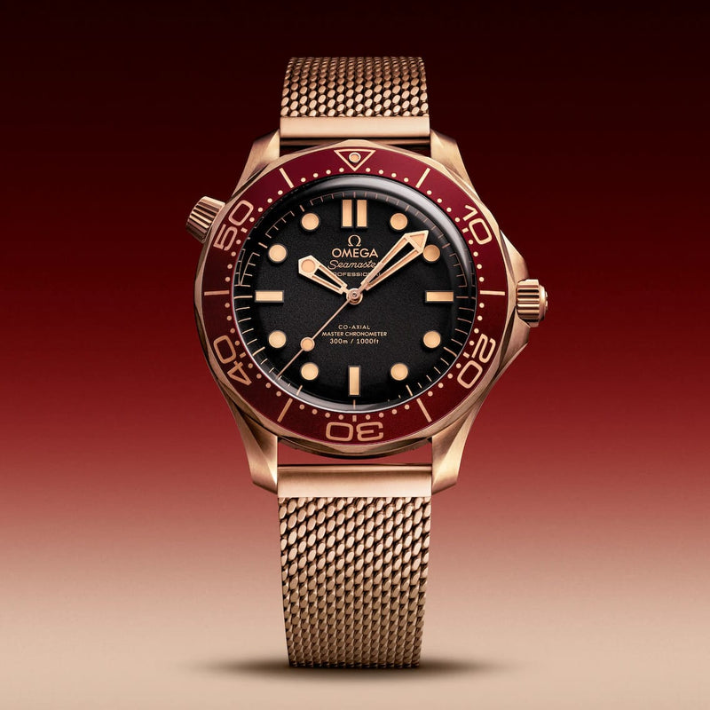 Omega SeaMaster Automatic | Bronze On Gold Premium With Extra Strap