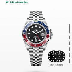 ROLEX GMT-Master II 40mm Black Dial Blue/Red
