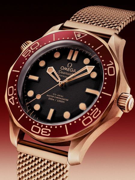 Omega SeaMaster Automatic | Bronze On Gold Premium With Extra Strap