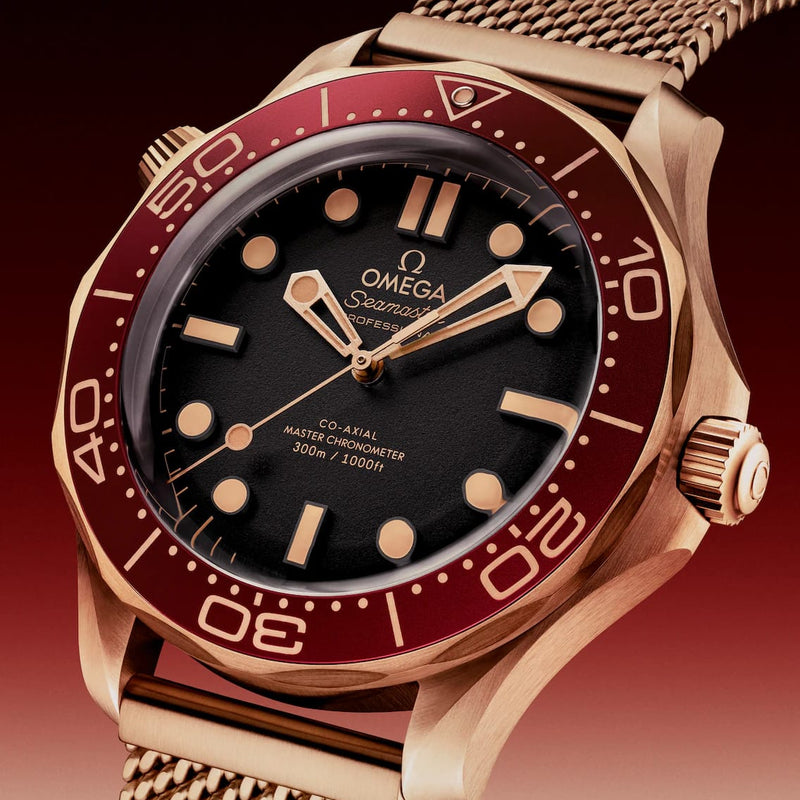 Omega SeaMaster Automatic | Bronze On Gold Premium With Extra Strap